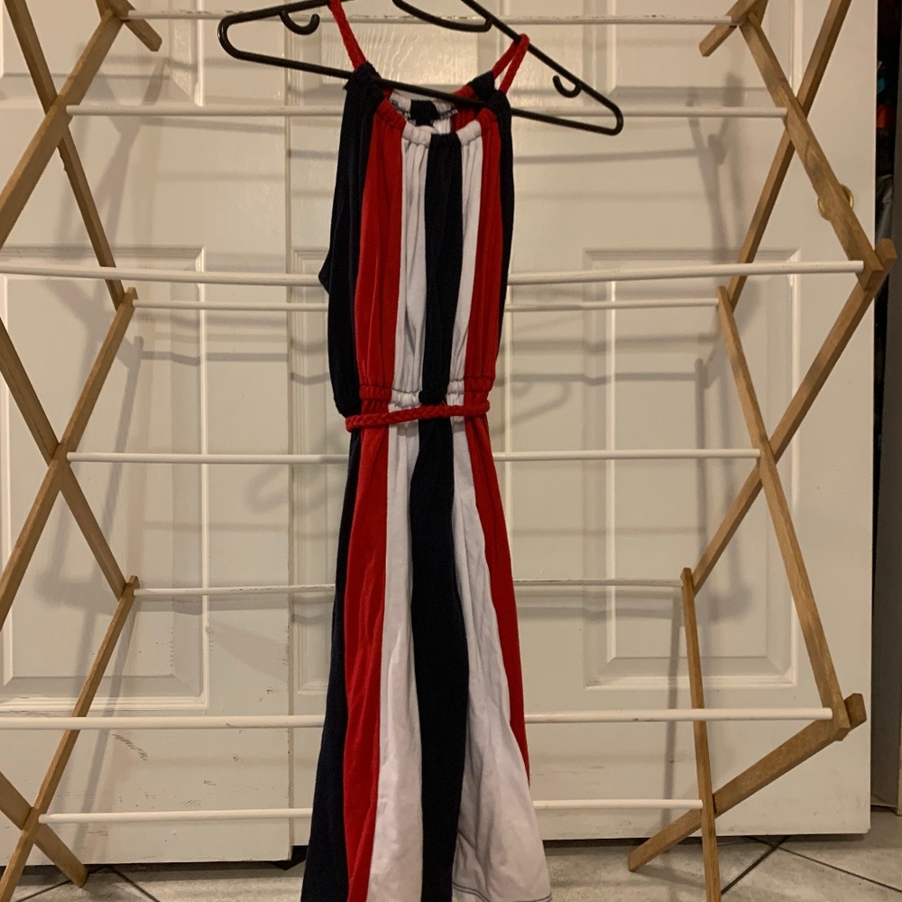 Little Girls Striped Dress